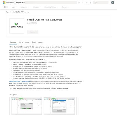 appsource.microsoft.com/en-us/product/web-apps/vartikasoftwareprivatelimited1702907737065.vmail-olm-to-pst-converter