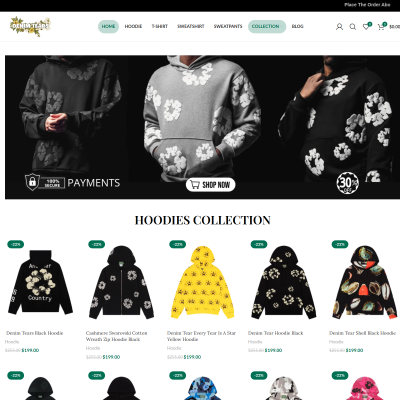 Screenshot of https://denimtears.ca/