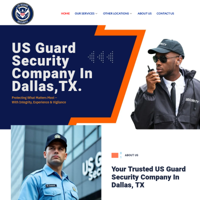 Screenshot of https://guardsecuritycompany.com