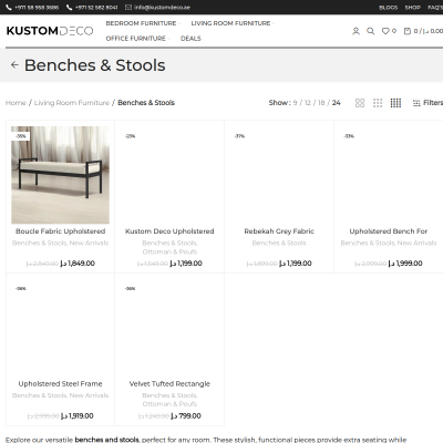 kustomdeco.ae/product-category/living-room-furniture/benches-stools/