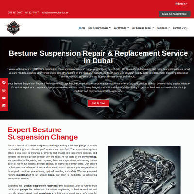 Screenshot of https://metamechanics.ae/bestune-suspension-repair-dubai/