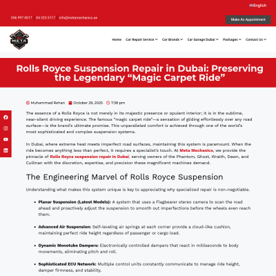 Screenshot of https://metamechanics.ae/rolls-royce-suspension-repair-in-dubai-preserving-the-legendary-magic-carpet-ride/