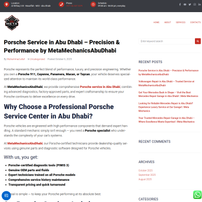Screenshot of https://metamechanicsabudhabi.com/porsche-service-in-abu-dhabi-precision-performance-by-metamechanicsabudhabi/