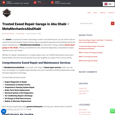 Screenshot of https://metamechanicsabudhabi.com/trusted-exeed-repair-garage-in-abu-dhabi-metamechanicsabudhabi/
