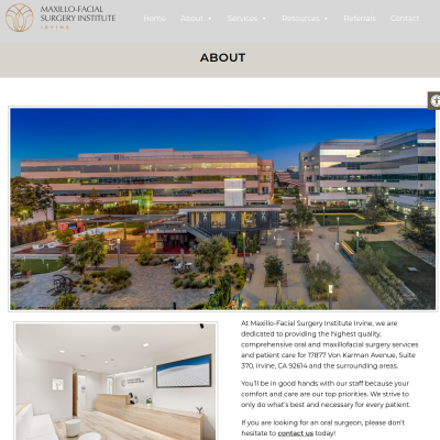 Screenshot of https://msi-i.com/about/