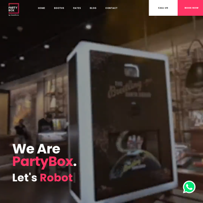 Screenshot of https://partybox.ae/
