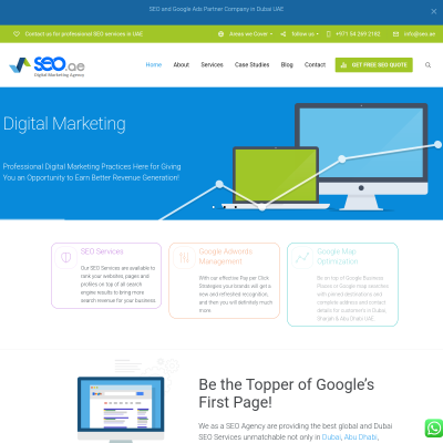 Screenshot of https://seo.ae