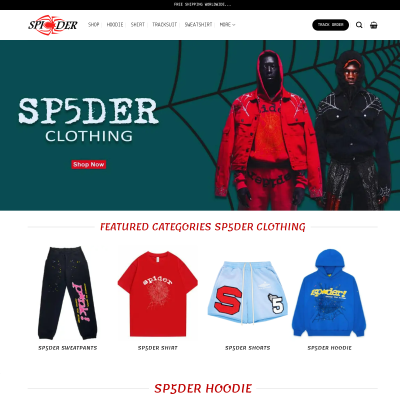 Screenshot of https://sp5derclo.com/