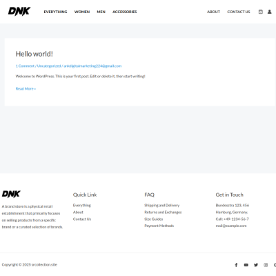Screenshot of https://srcollection.site/