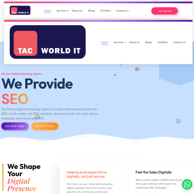 Screenshot of https://tacworldit.com