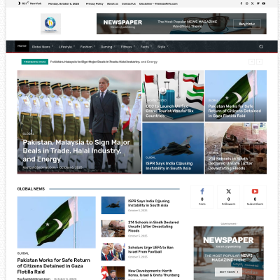 Screenshot of https://thehubofinfo.com