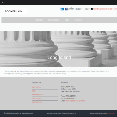 Screenshot of https://www.bodnerlawpllc.com
