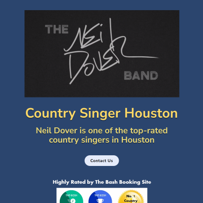 Screenshot of https://www.neildover.com/country-singer-houston