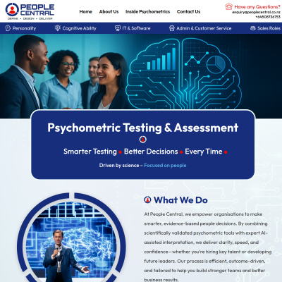 Screenshot of https://www.peoplecentral.co.nz/