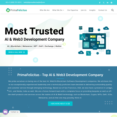 Screenshot of https://www.primafelicitas.com