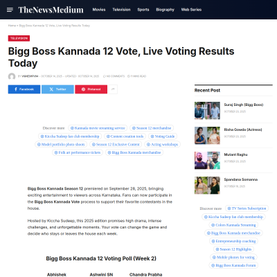 Screenshot of https://www.thenewsmedium.com/television/bigg-boss-kannada-vote/